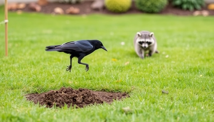 A How-to Guide to Stopping Crows & Raccoons from Digging Up Your Lawn