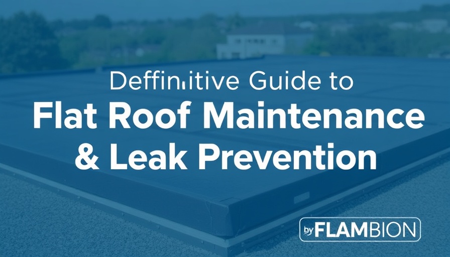 The Definitive Guide to Flat Roof Maintenance & Leak Prevention