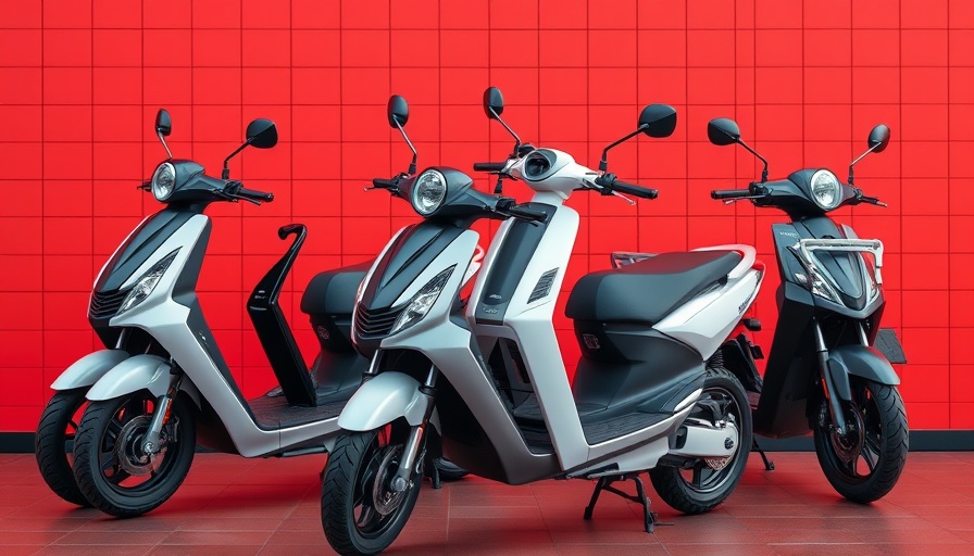 Best Electric Scooters 2025 models displayed with sleek designs.