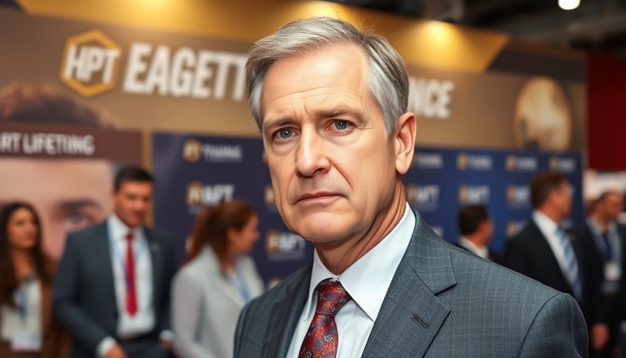 Event photo of middle-aged man in formal attire.