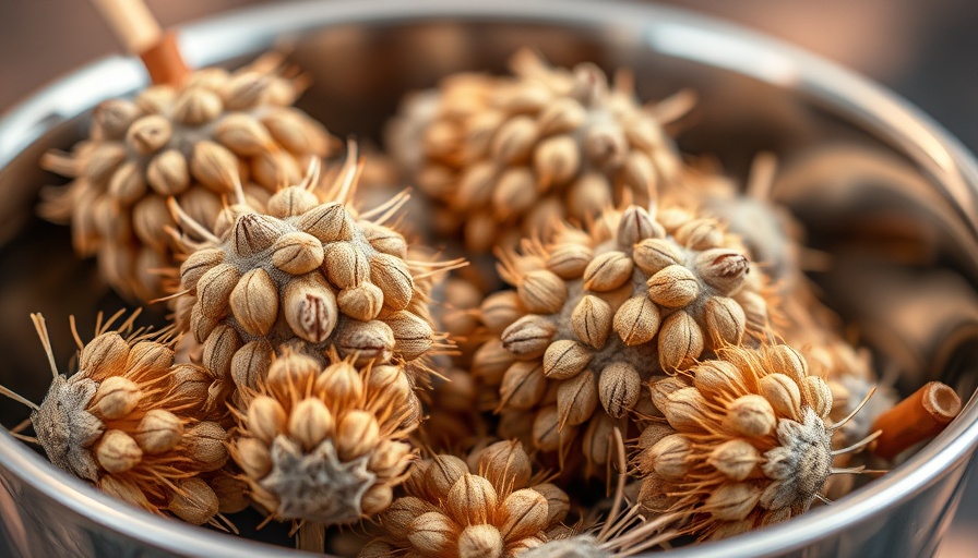 Seed saving process with dried flower heads in a bowl