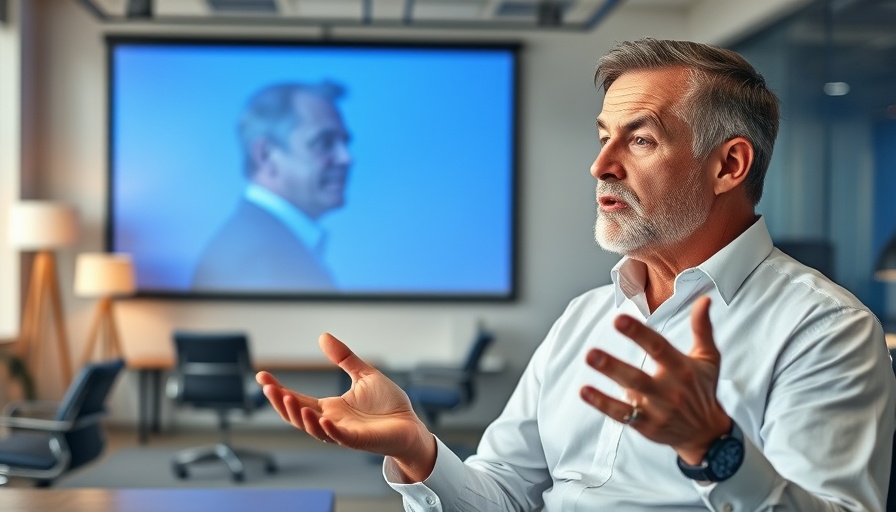 Using analogies in lighting sales depiction in an office setting.