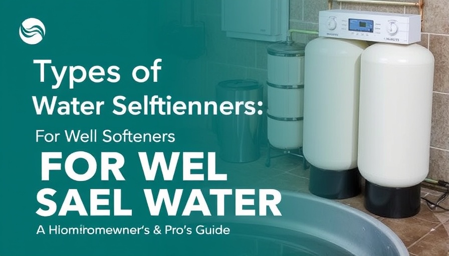 Types of Water Softeners for Well Water: a Homeowner's & Pro's Guide