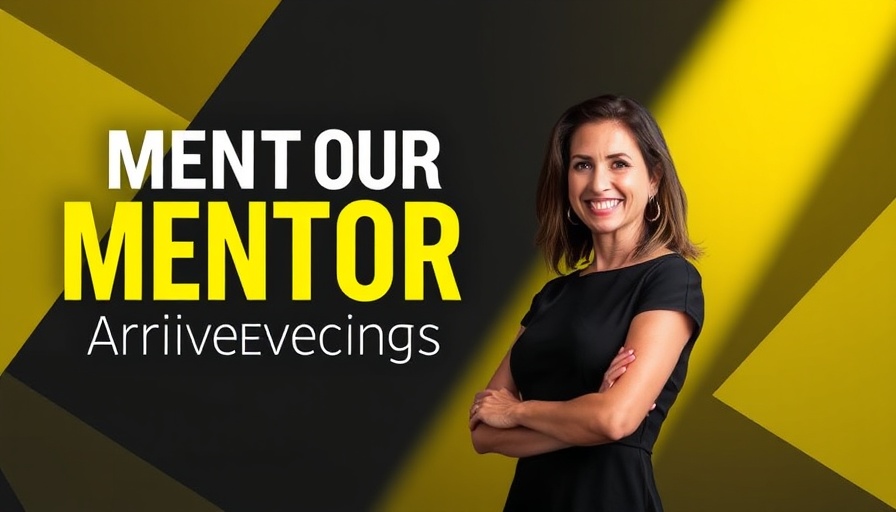Grit in the Pool Industry: Mentor Spotlight graphic with smiling woman.