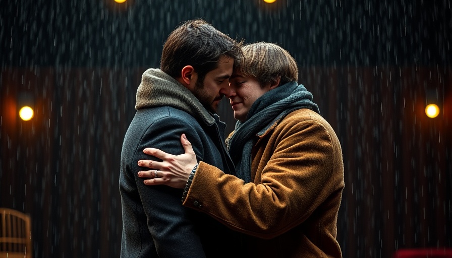 The Notebook North American Tour actors in an emotional scene.