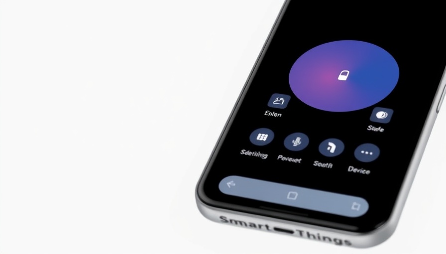 SmartThings Safe Button feature on smartphone screens