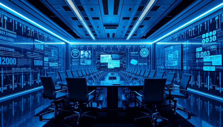 Futuristic office displaying IoT connectivity concepts in Brazil.