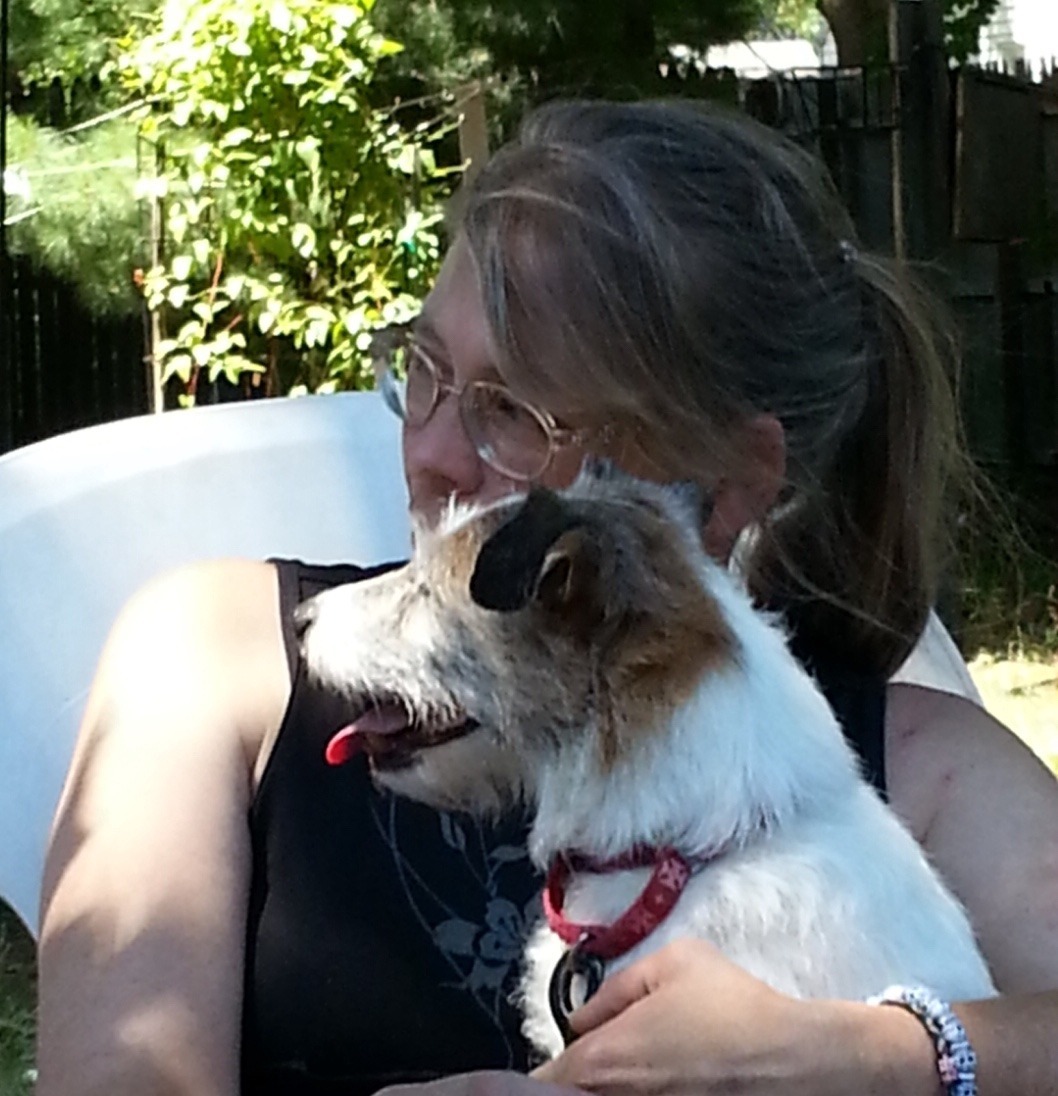 <img src="Diane.jpg" alt="Diane and her dog">