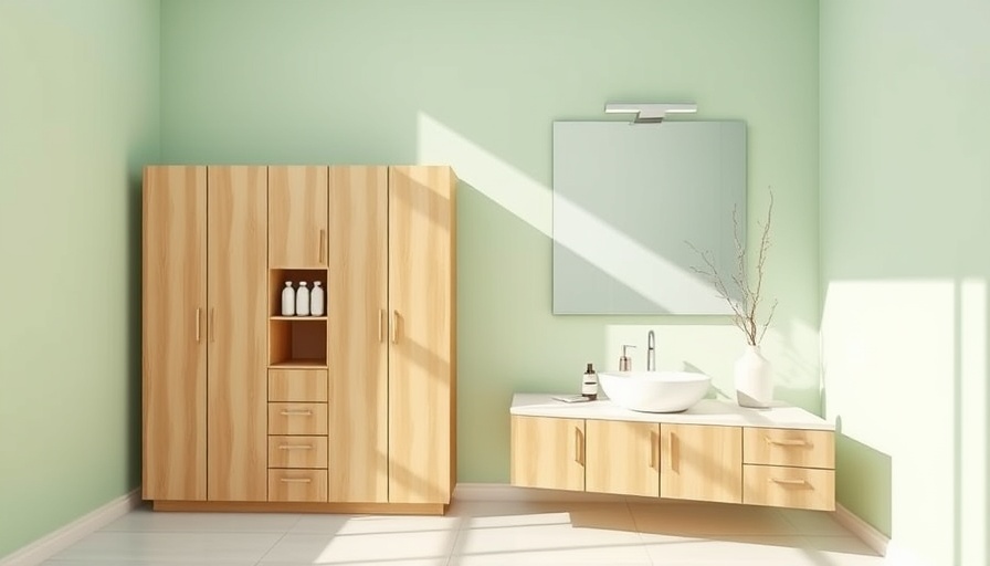 Simple bathroom with green walls before luxury makeover.