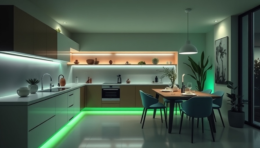 Muuto Milan apartment calming design experience in green kitchen
