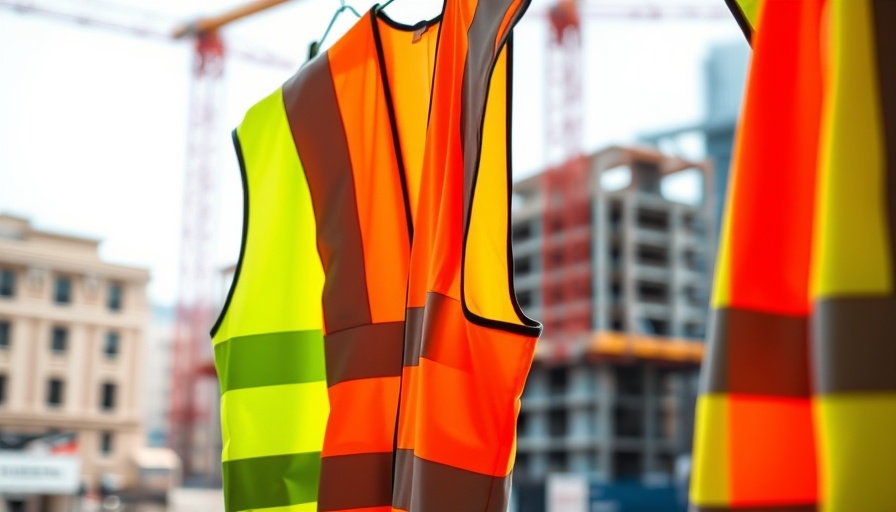 High-visibility vests emphasize reducing serious injuries and fatalities in construction