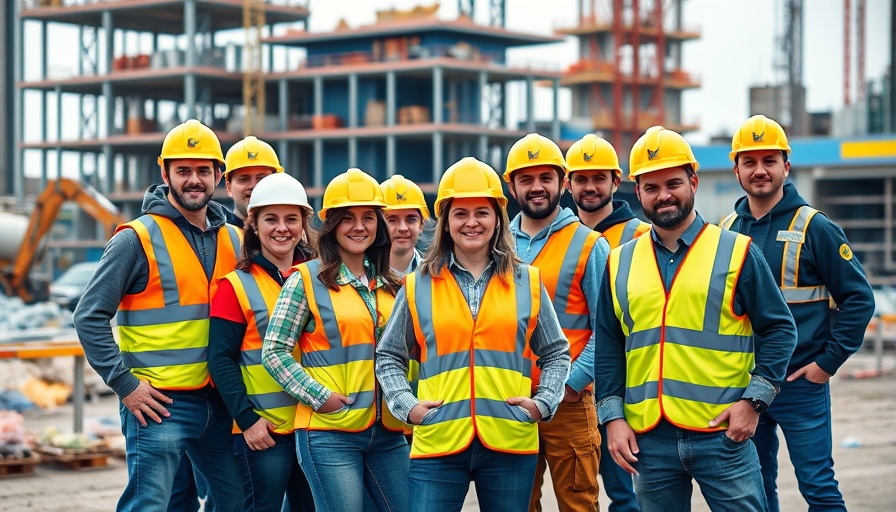 Construction workers emphasize teamwork for Construction Safety Week 2025.