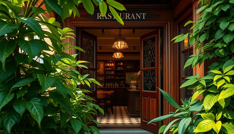Charming entrance of Mexico City’s most beautiful restaurant