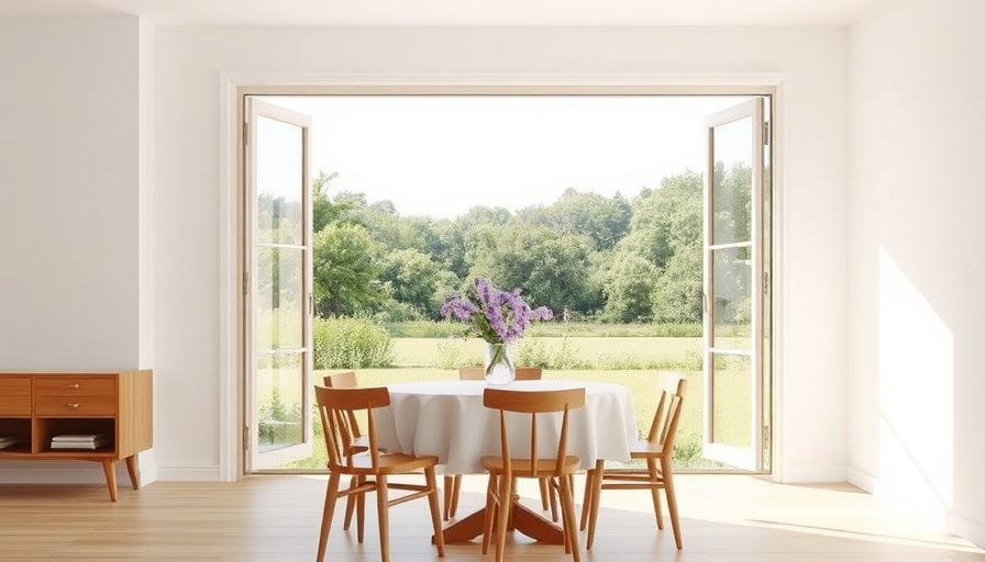 Sustainable Artist Residency in Arles interior with open garden.
