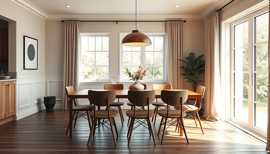 Elegant contemporary dining area with warm lighting at Pinch Design NYC Showroom.