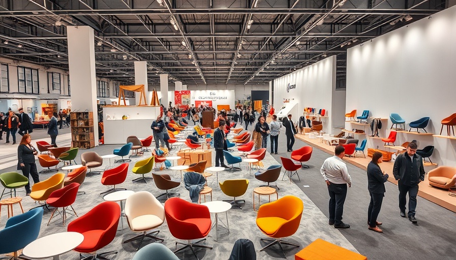 WANTED 2025 Designers showcase modern furniture at design exhibition.