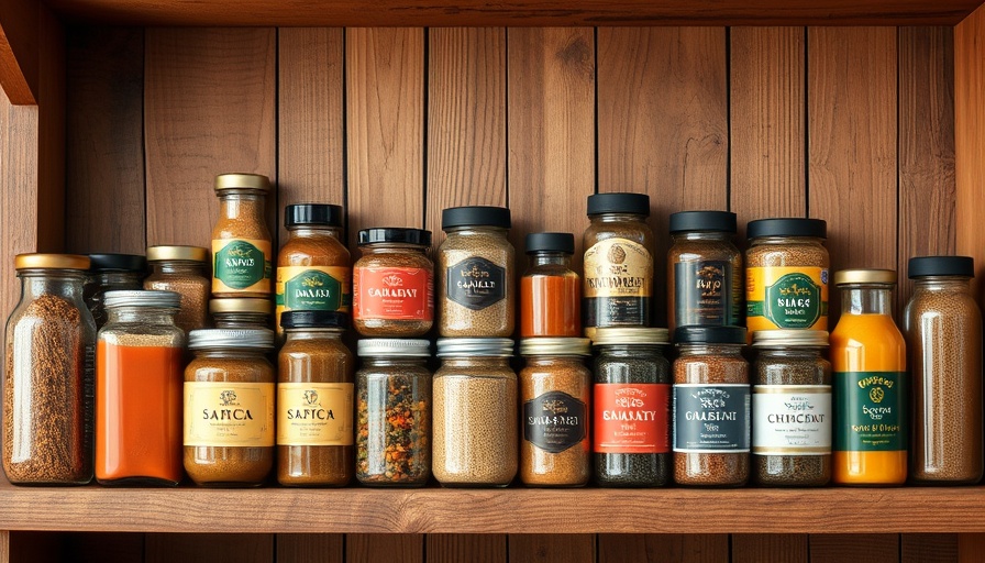 Collection of spice jars showcasing spice jar trick.