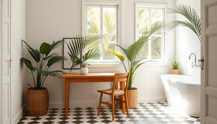 Bright minimalistic room at a surf camp and yoga retreat in Sri Lanka.