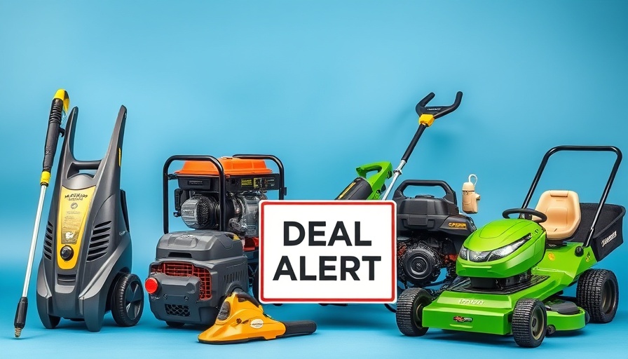 Amazon Prime Day Deals on outdoor power equipment featured.