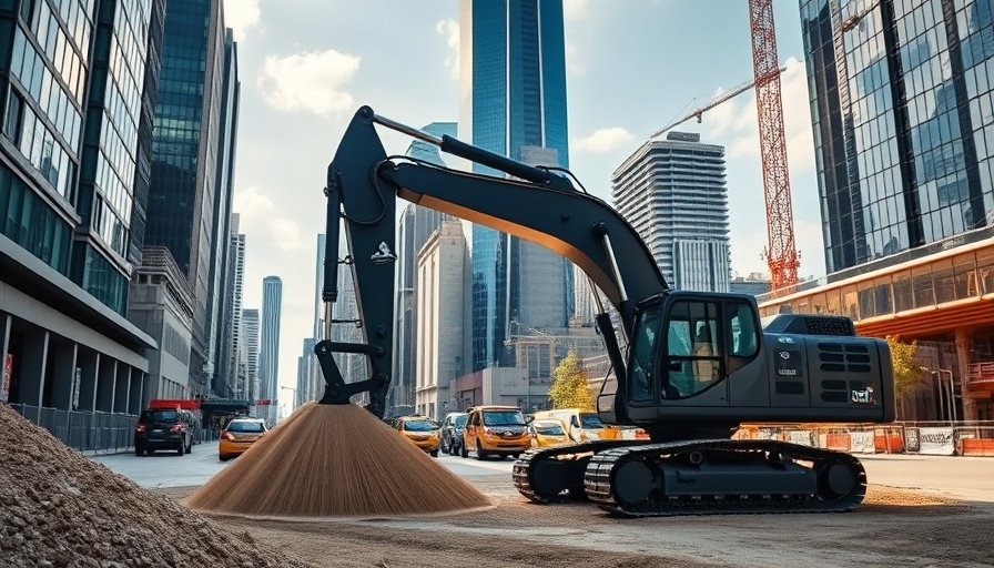 Advanced tiltrotators for excavators in urban construction.