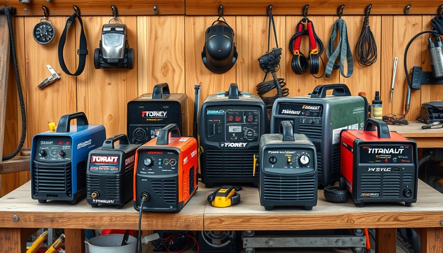 Selection of best welders for beginners in a workshop setting.