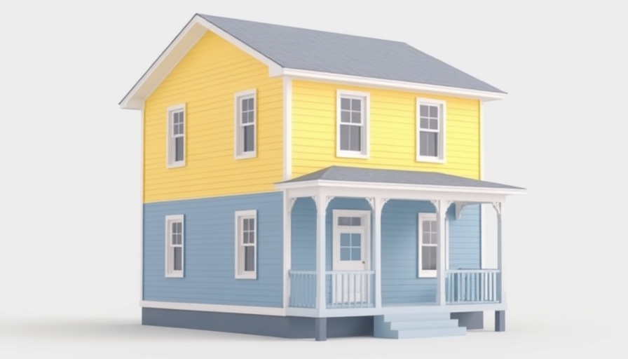 3D model showing potential old-house design hazards