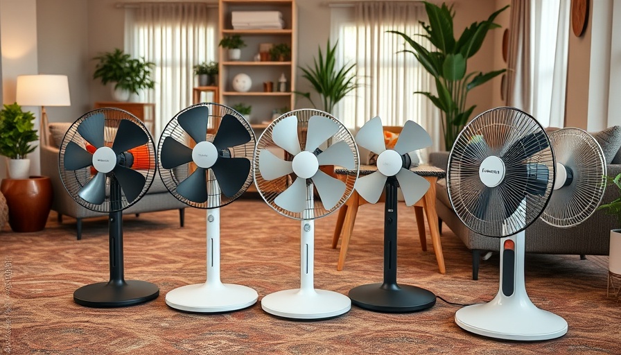 Best oscillating fan options displayed in a cozy room.