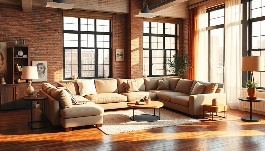 Warm and inviting NYC loft renovation showcasing cozy living space.