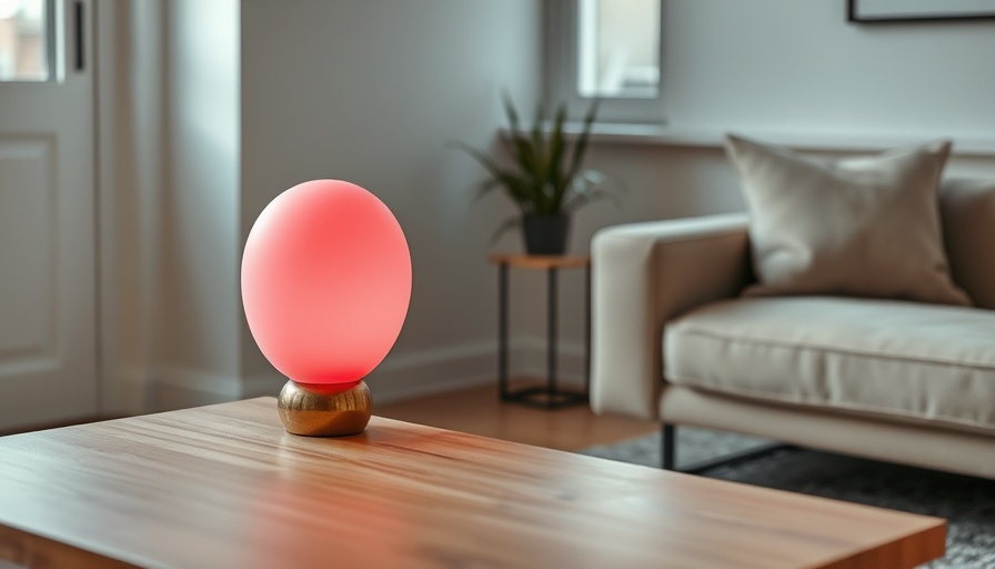 Jule Cats unique designs in a modern living room with a pink lamp.
