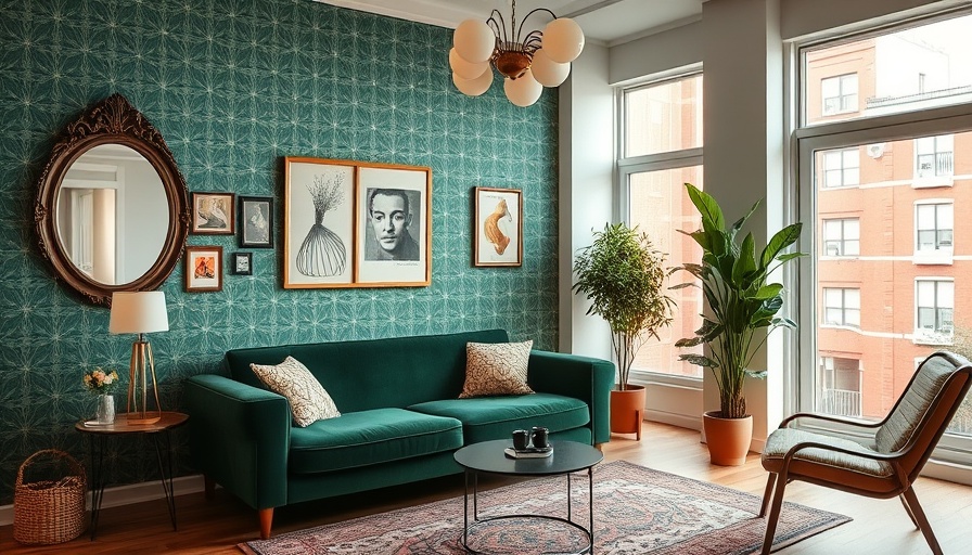 Charming vintage apartment with green accent walls in 100-year-old rental