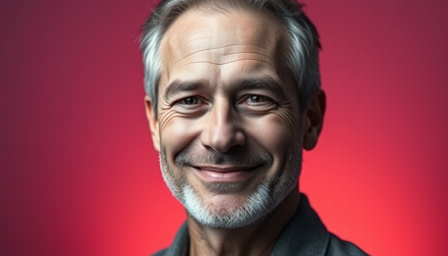 Self-love for skeptics: Confident man with a calm, thoughtful expression.