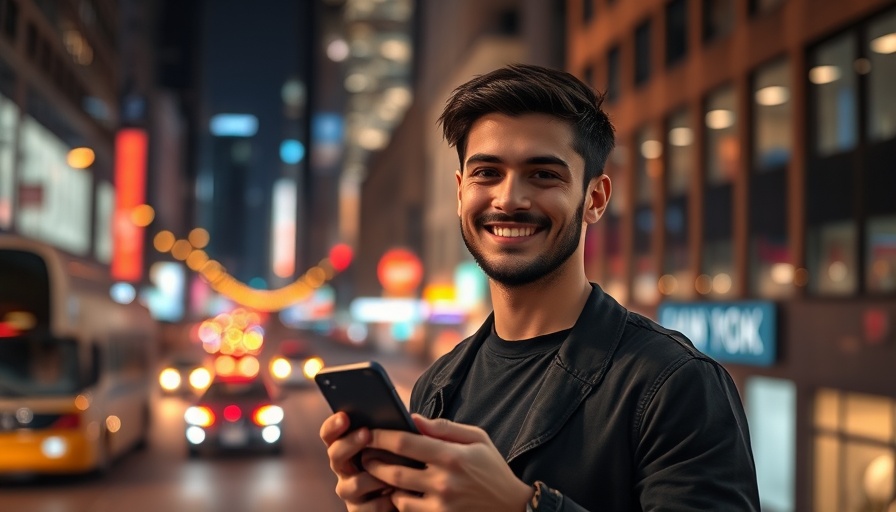 MrBeast side hustle income concept with smiling man holding phone