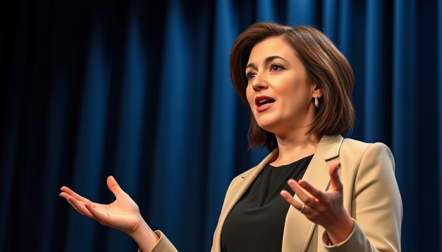 Professional speaker demonstrating hot shot rule for leadership on stage.