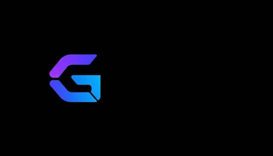 Modern stylized G logo design representing digital news feeds
