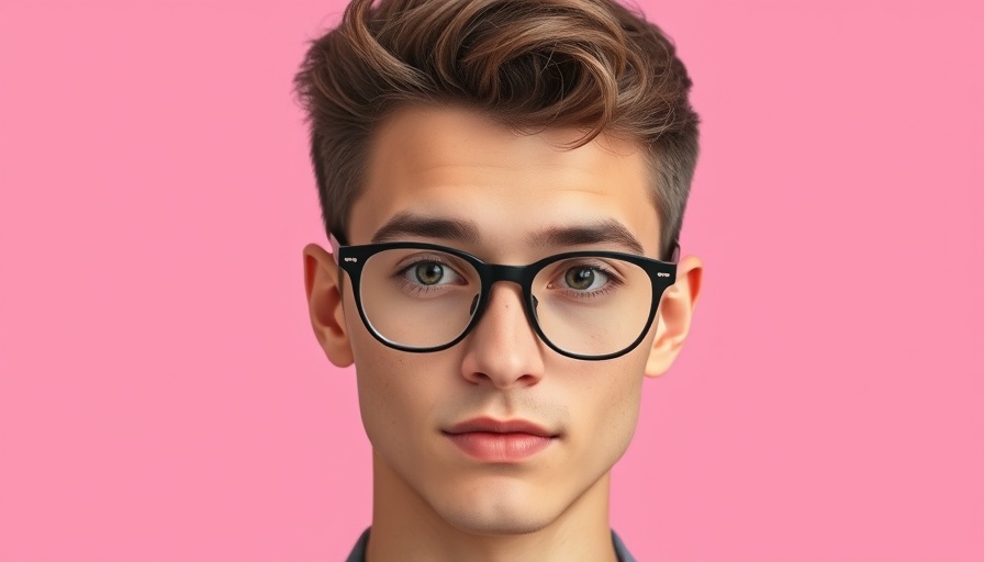 Confident young man in glasses against a pink background, Rise of China's homegrown brands
