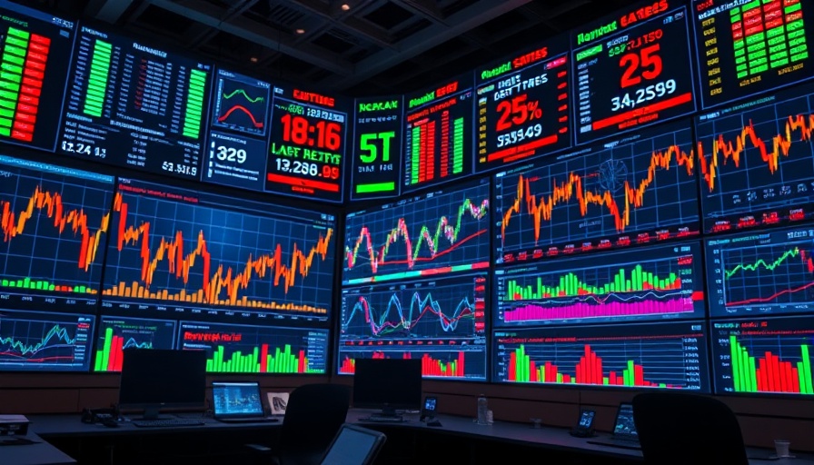 Financial market analysis depicting municipal bond market risks.