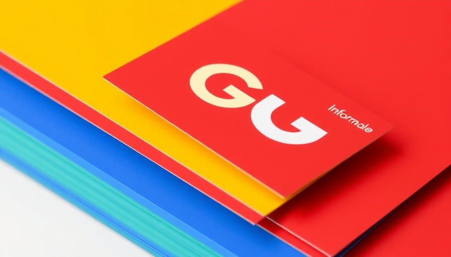 Colorful Google-themed cards logo