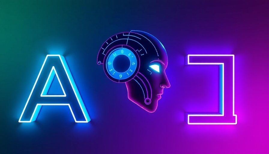 Sleek AI design with robot and circuitry for AI job cuts theme.