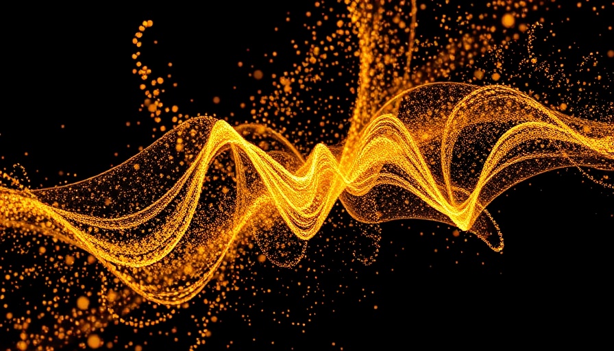 Luxurious swirl of gold particles against black symbolizes gold prices surge.