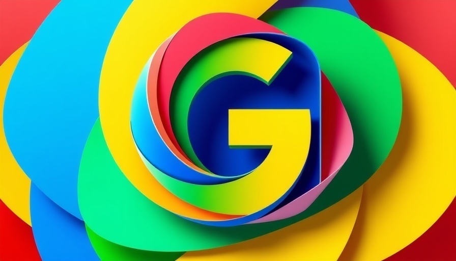 Colorful G icon representing layers for small business grants