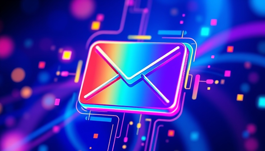 Vibrant email icon design representing best email hosting services.