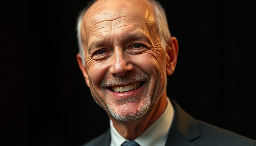 Peter Cresswell from Algoma Central Corporation smiling portrait