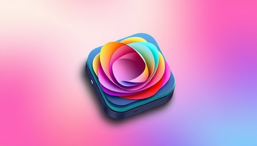 Colorful app icon representing digital interface.