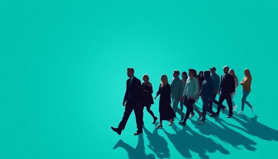 Leadership through Reason illustrated with leader silhouette and shadow.