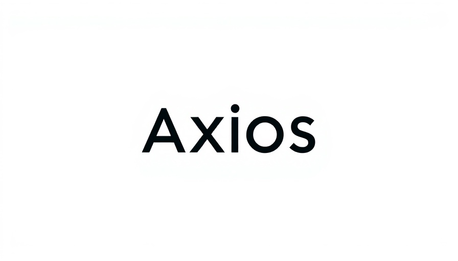 Axios logo design on white background representing business innovations.