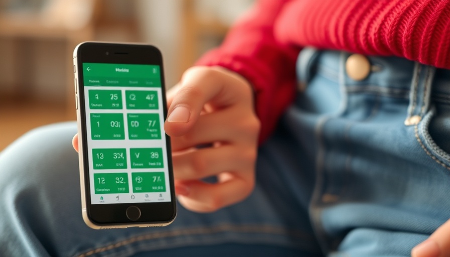 AI-guided stock picks app interface on smartphone.