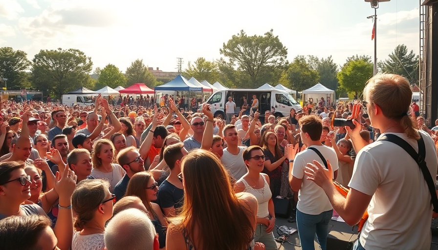 Live concert performance outdoors, a popular thing to do in Austin this weekend.