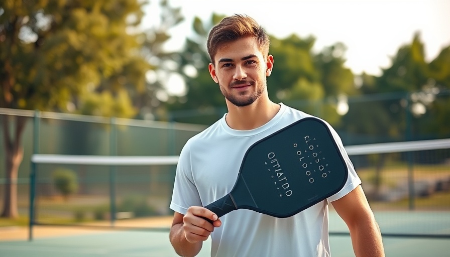 Young athlete showcasing Project 008 Pickleball Paddle on court.