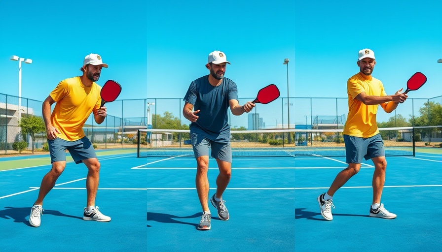 Pickleball serving techniques demonstration on the court.