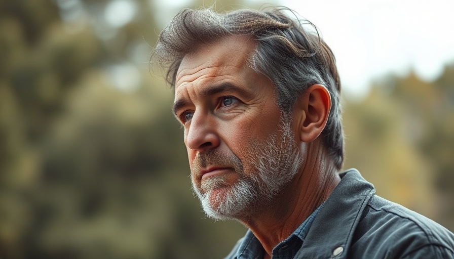 Thoughtful man outdoors, reflecting on coaching techniques in sports.